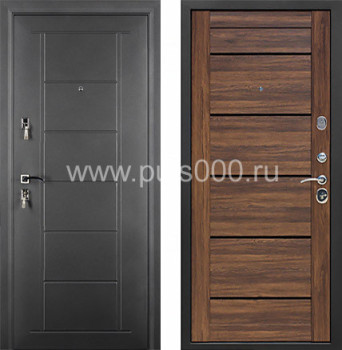 Входная дверь со скрытыми петлями с отделкой под дерево, цена 40 125  руб.